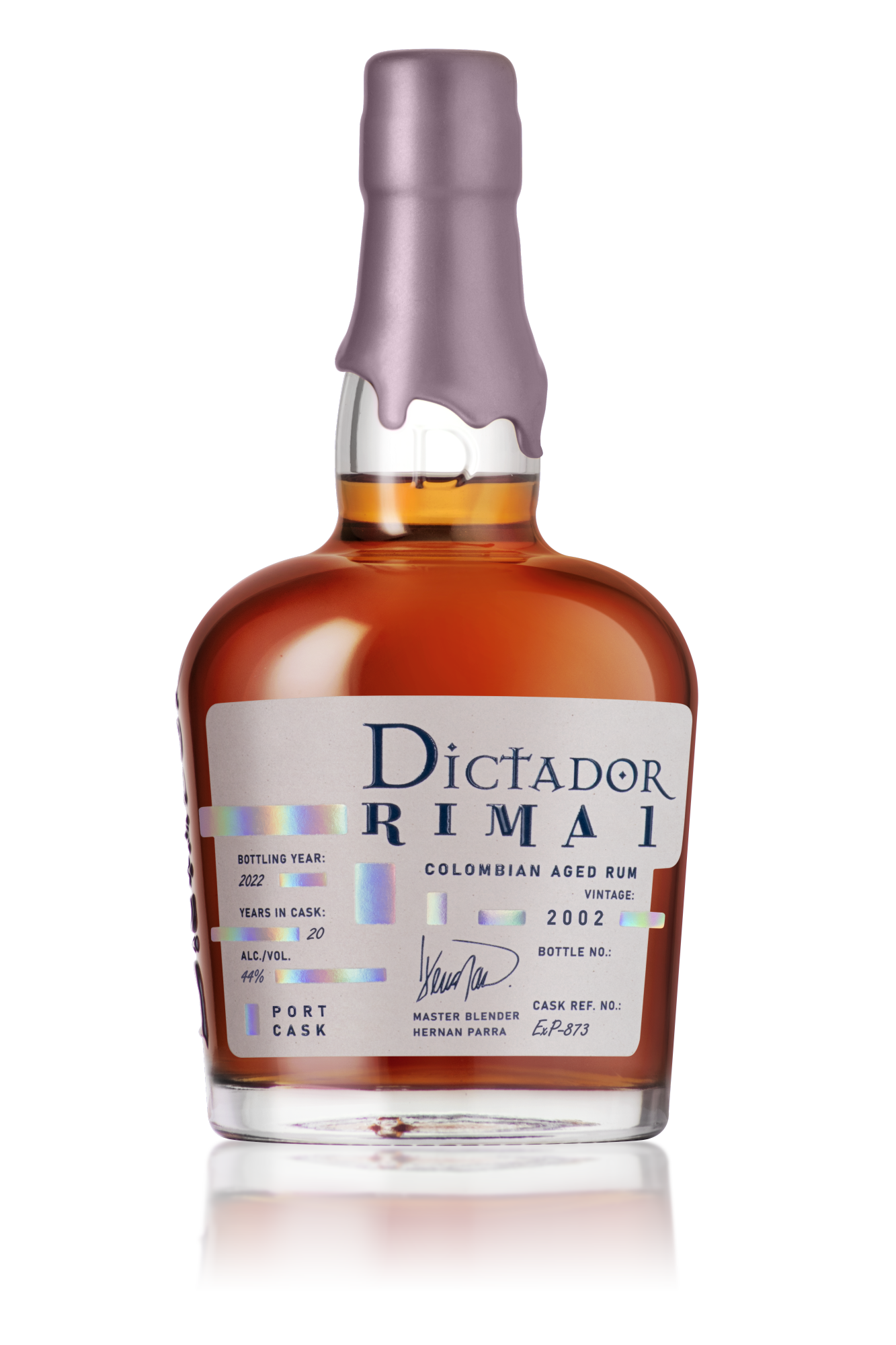 Rum Dictador Rima Port 2002