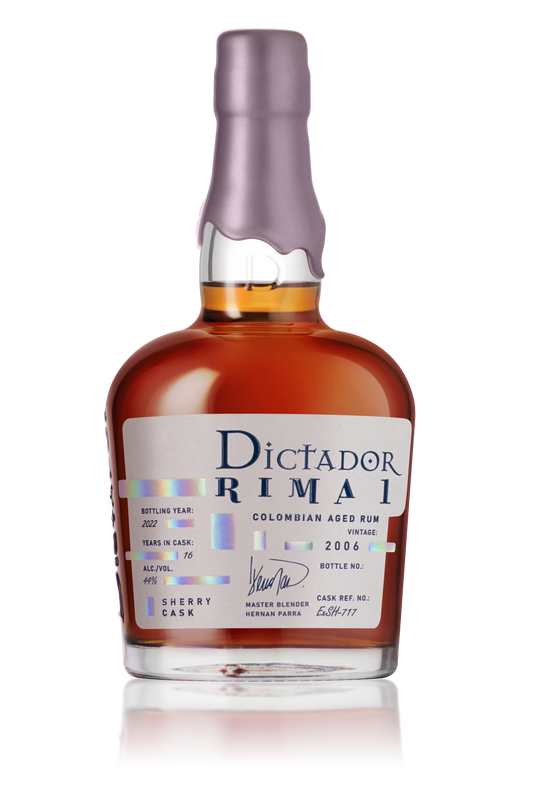 Rum Dictador Rima Sherry 2006