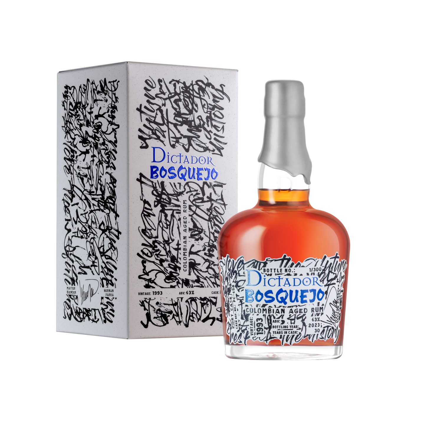 Rum Dictador Bosquejo Port 1993 43%