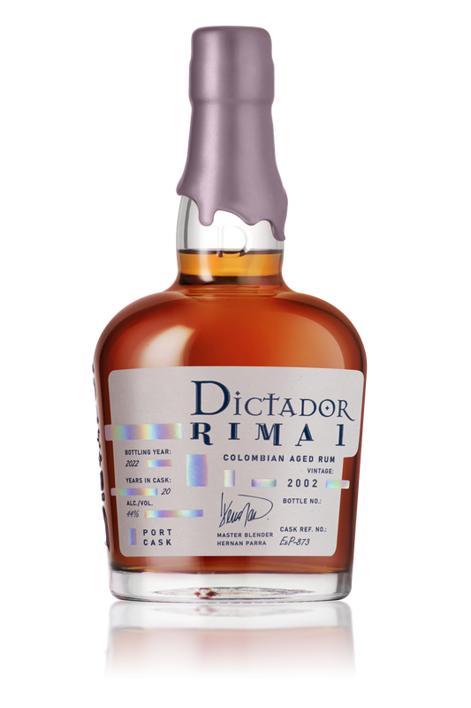 Rum Dictador Rima Port 2002