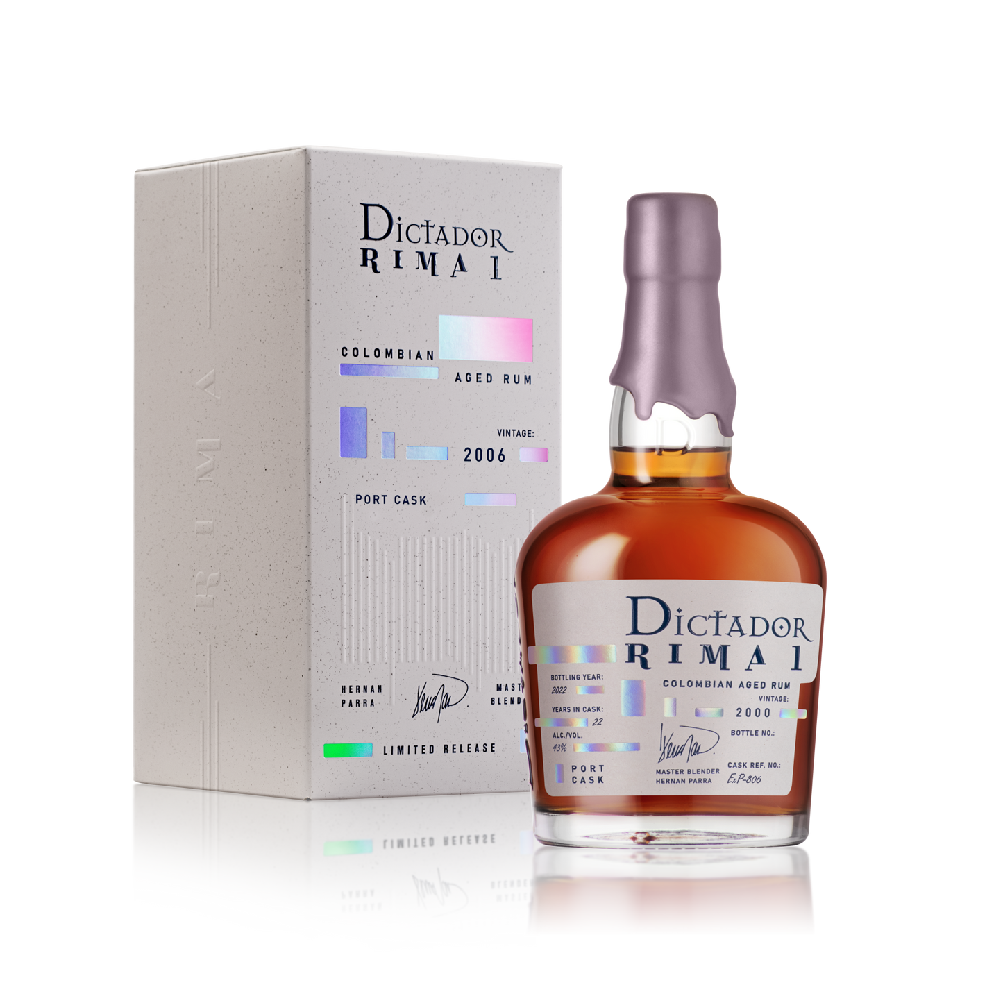 Rum Dictador Rima Port 2000