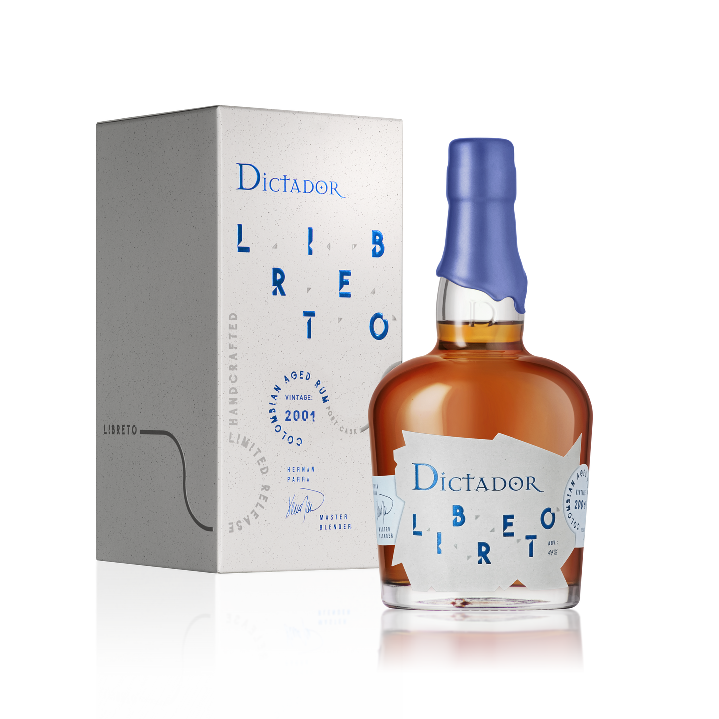 Rum Dictador Libreto Port 2001