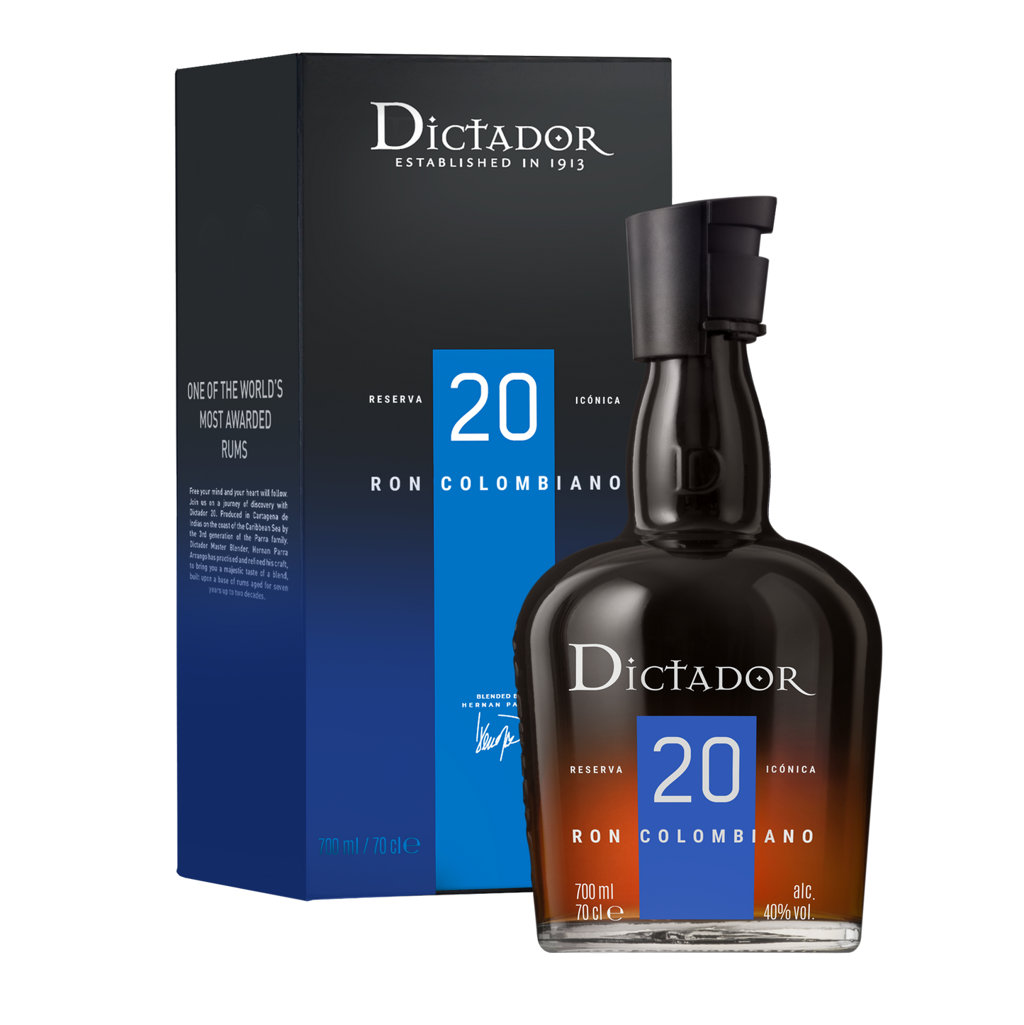 Rum Dictador 20 Blend + Giftbox